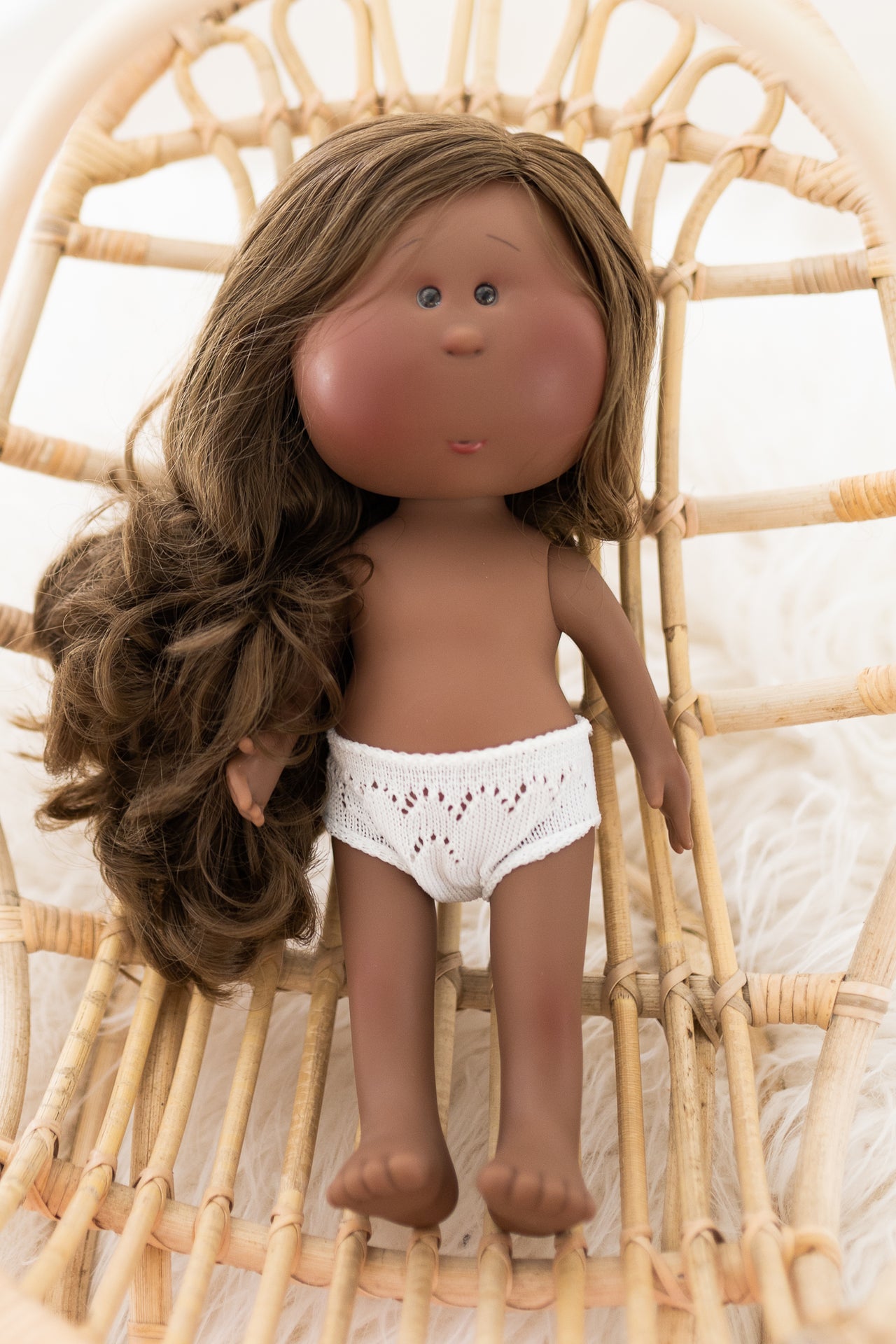 Chantelle - Mia Doll with Wavy Brown Hair