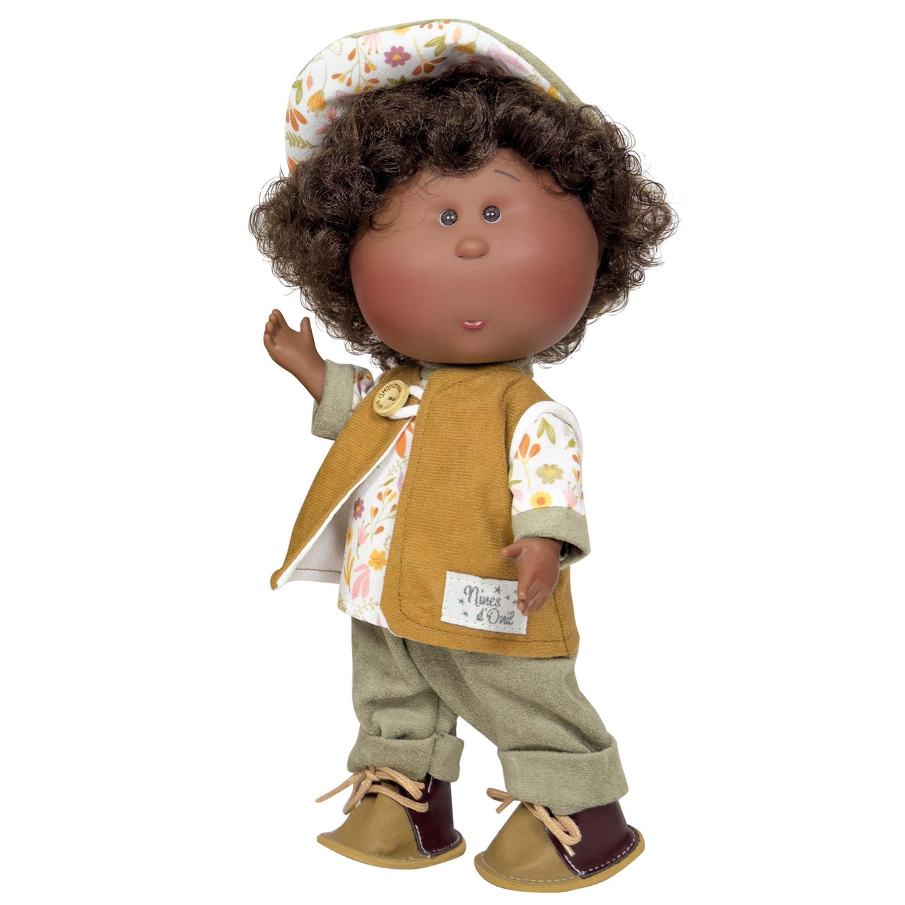 August - Fully Dressed LITTLE Mia Doll with Brown Hair