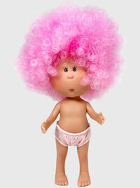 Thumbnail for Alyssa - LITTLE Mia Doll with Pink Curly Hair