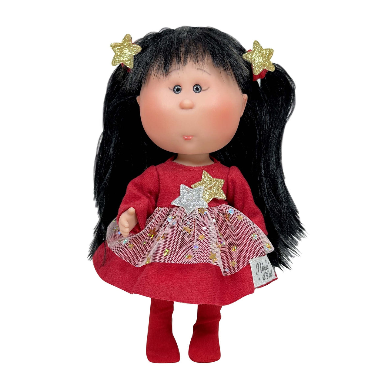 Natalie - Fully Dressed LITTLE Mia Holiday Doll with Dark Hair