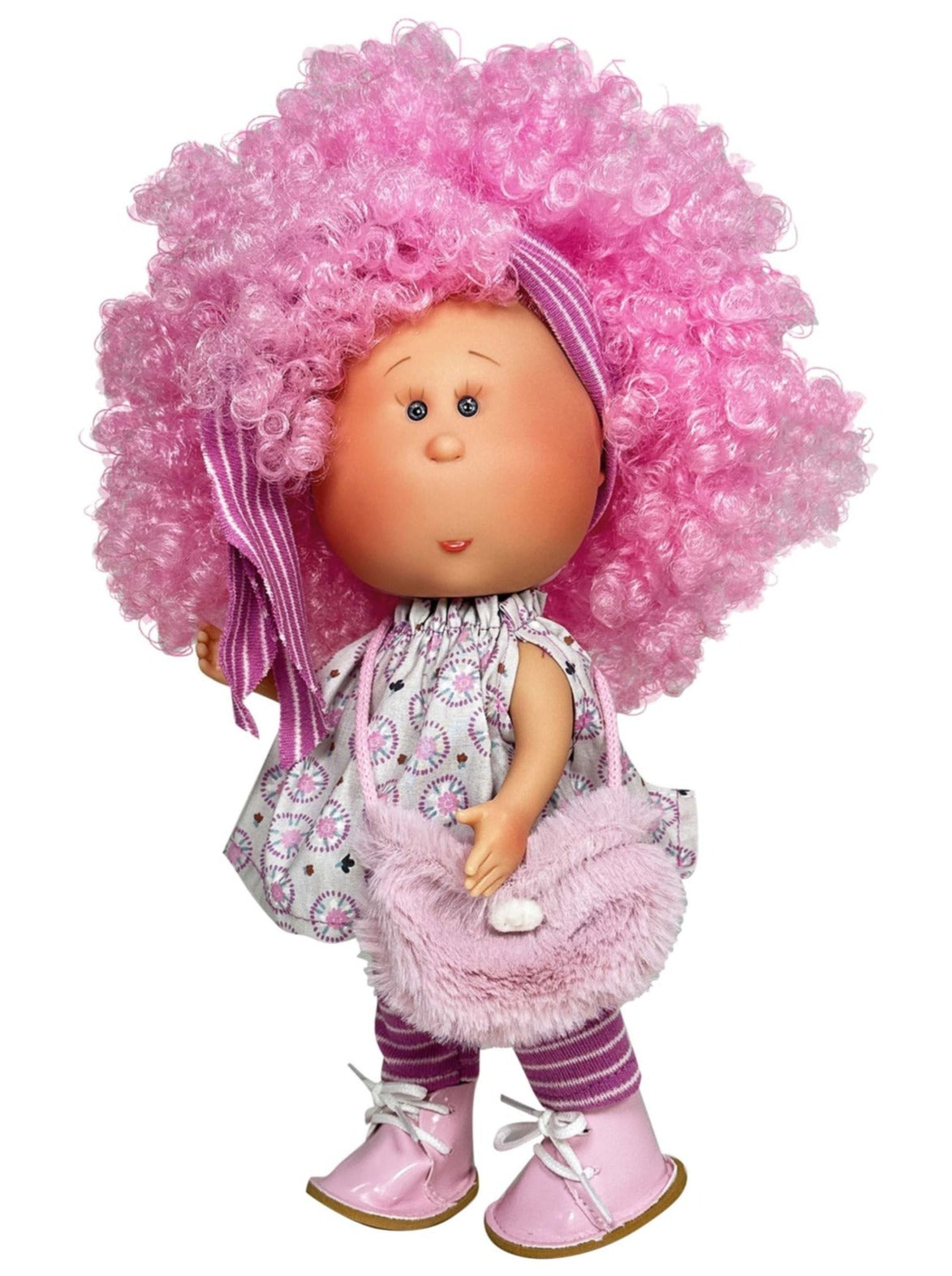 Blossom - Fully Dressed LITTLE Mia Doll with Pink Curly Hair