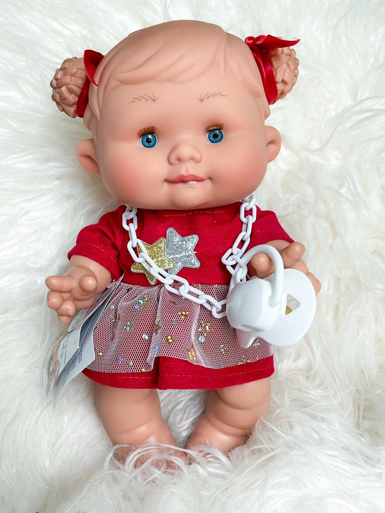 Cookie - Limited Edition Pepotes 10.2" Holiday Girl Doll with Sleepy Eyes