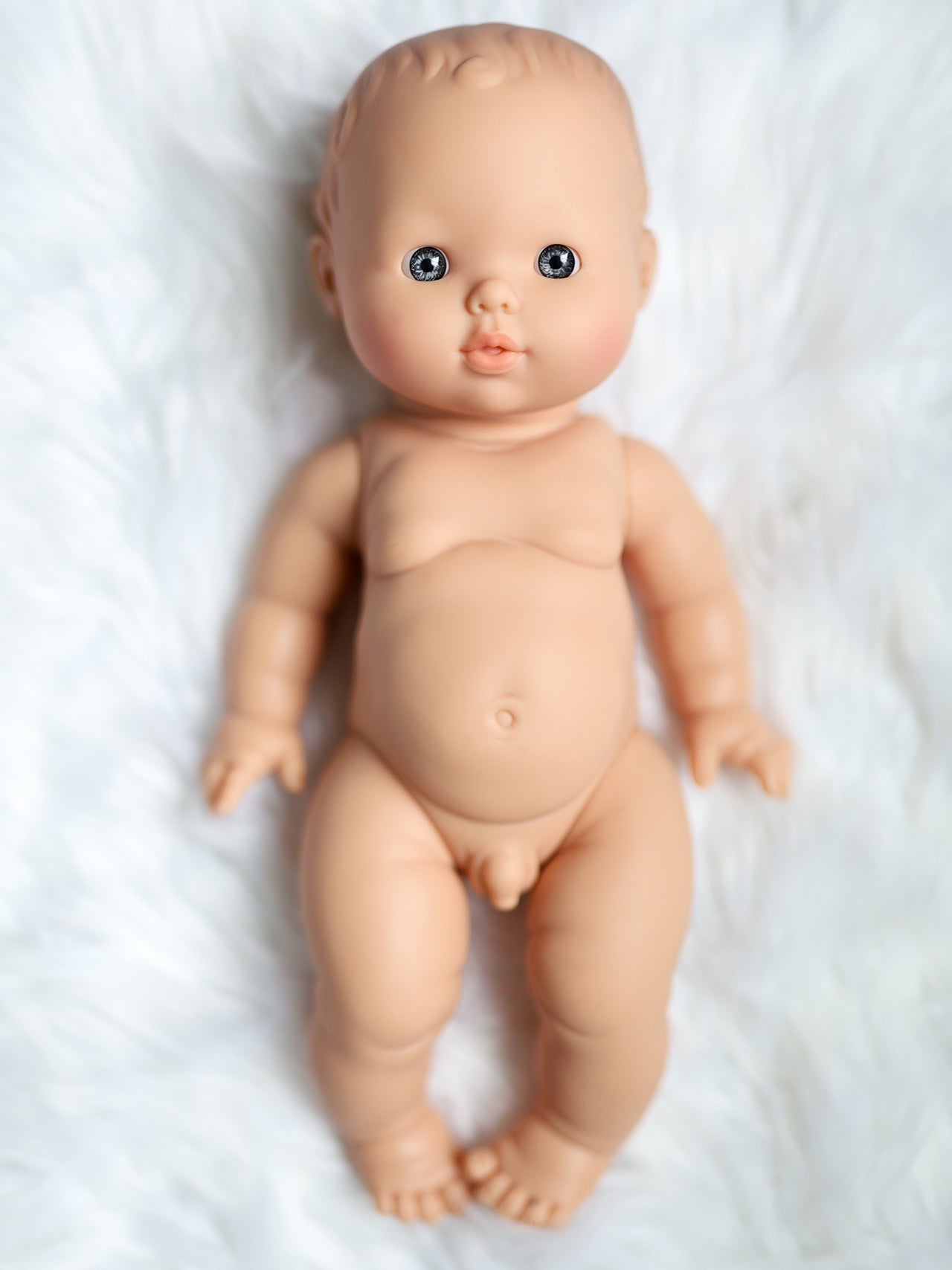 Minikane Cesar Vintage Baby Boy Doll with Blue Eyes