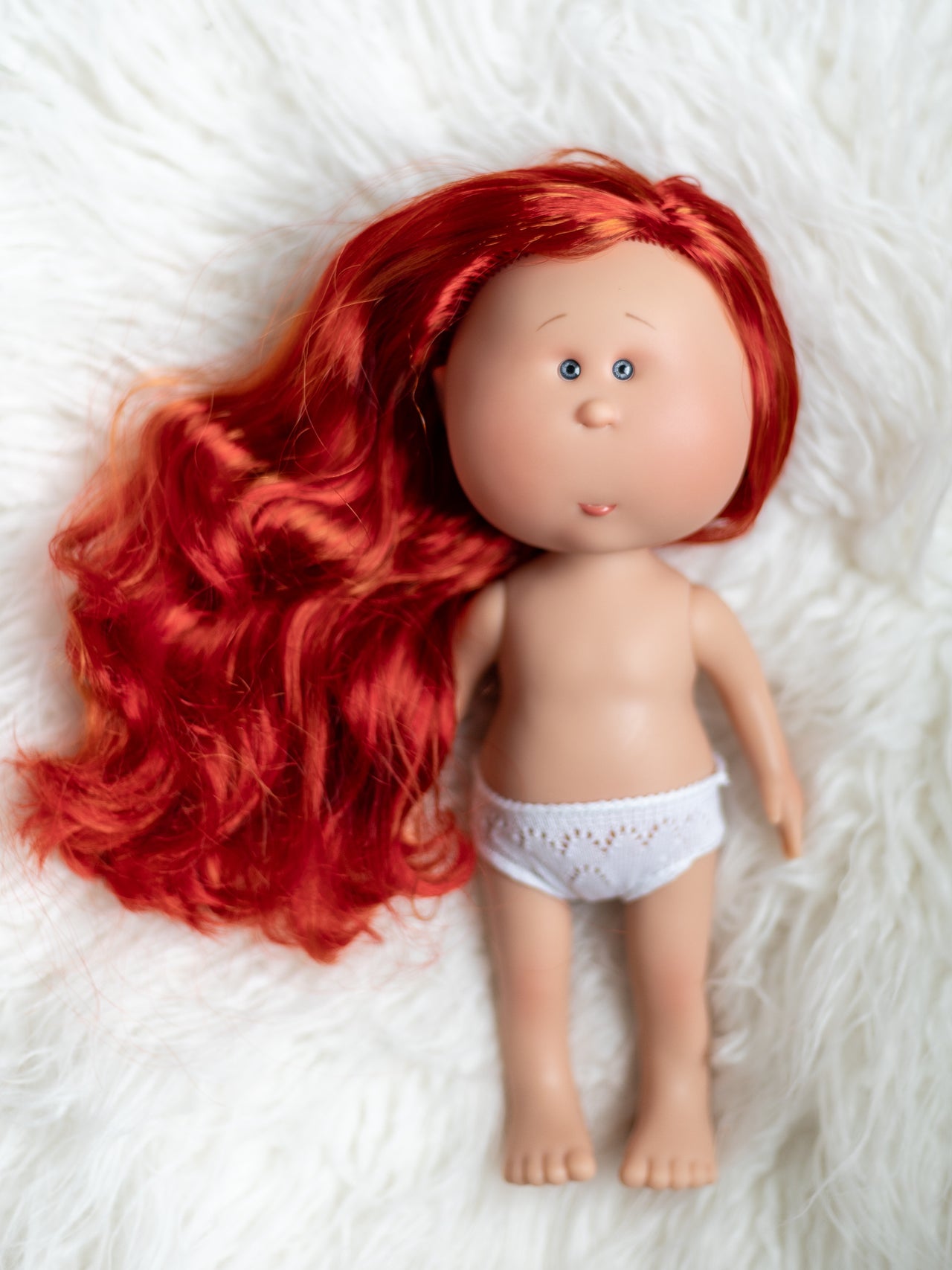 Allison - Mia Doll with Wavy Red Hair