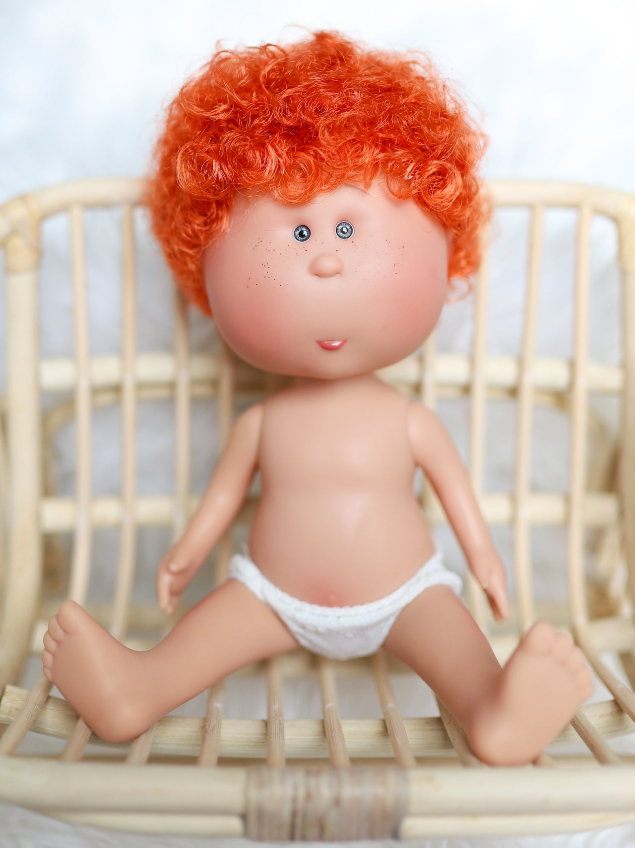 Robbie - Mio Doll with Orange/Red Curly Hair