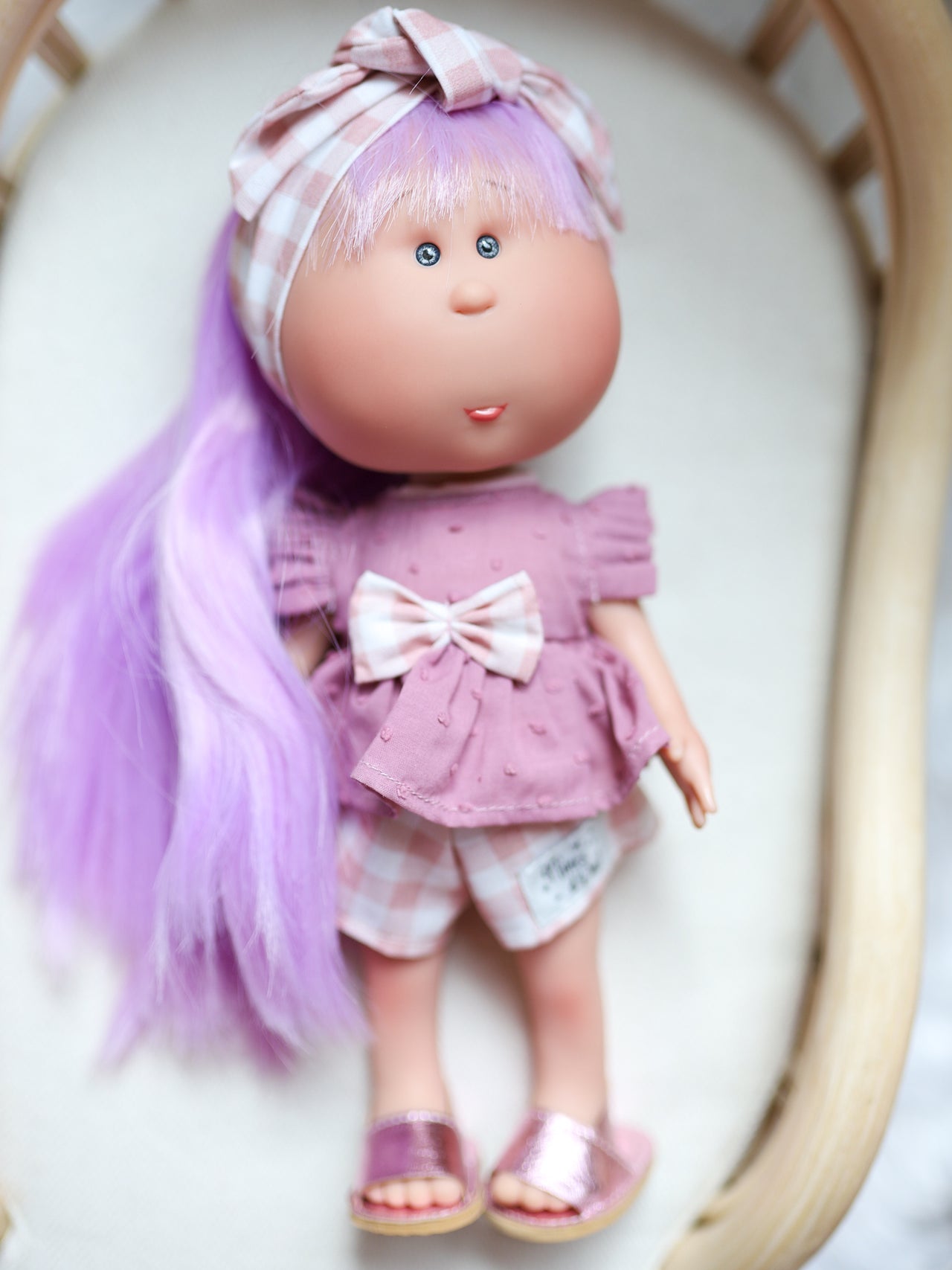 Lilla - Fully Dressed Mia Doll with Lavender Purple Hair