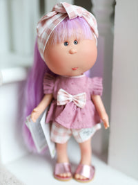 Thumbnail for Lilla - Fully Dressed Mia Doll with Lavender Purple Hair