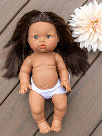 Thumbnail for Mini Colettos Isabel Baby Girl Doll