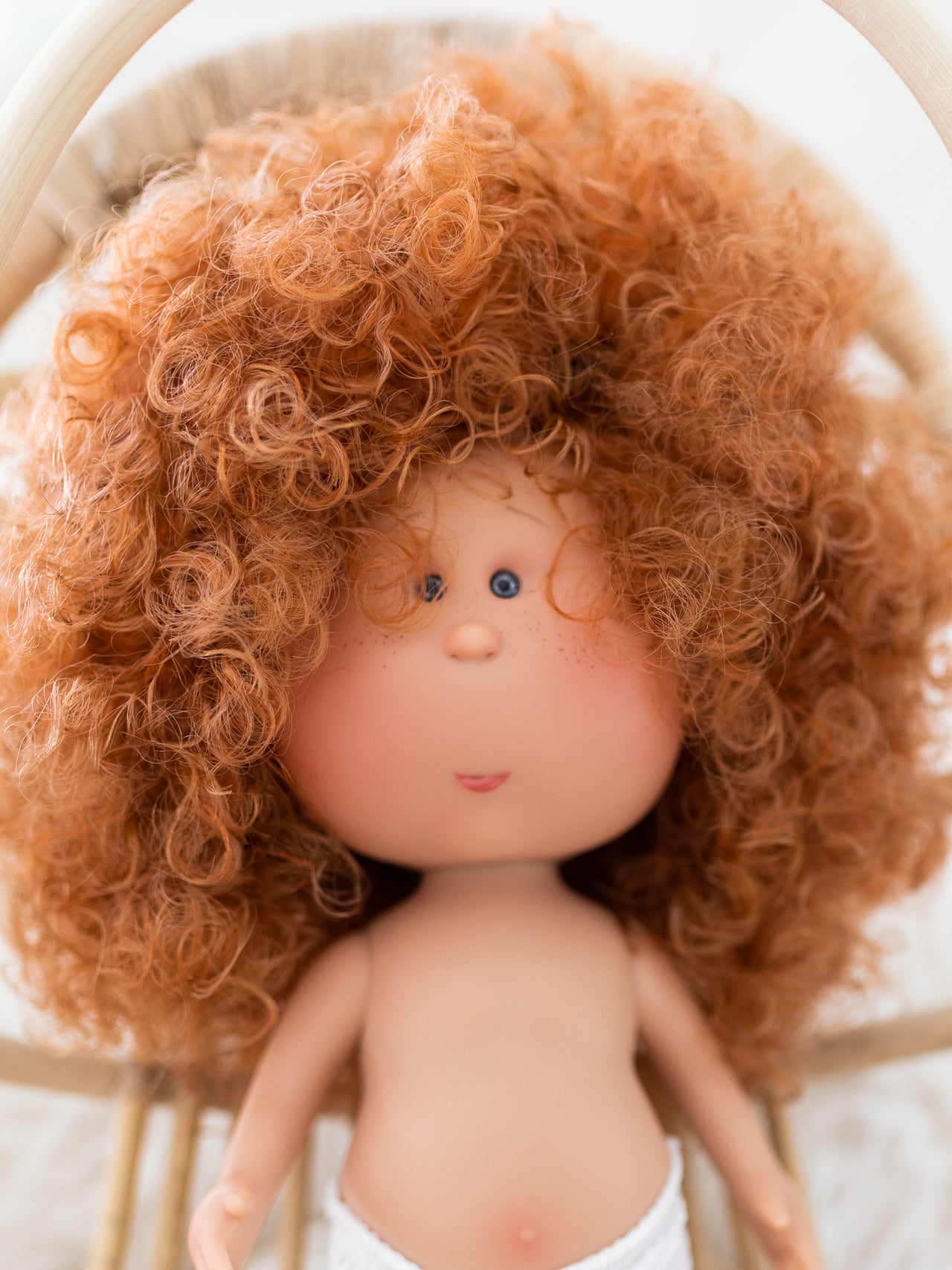 Pumpkin - Mia Doll with Dark Orange Hair