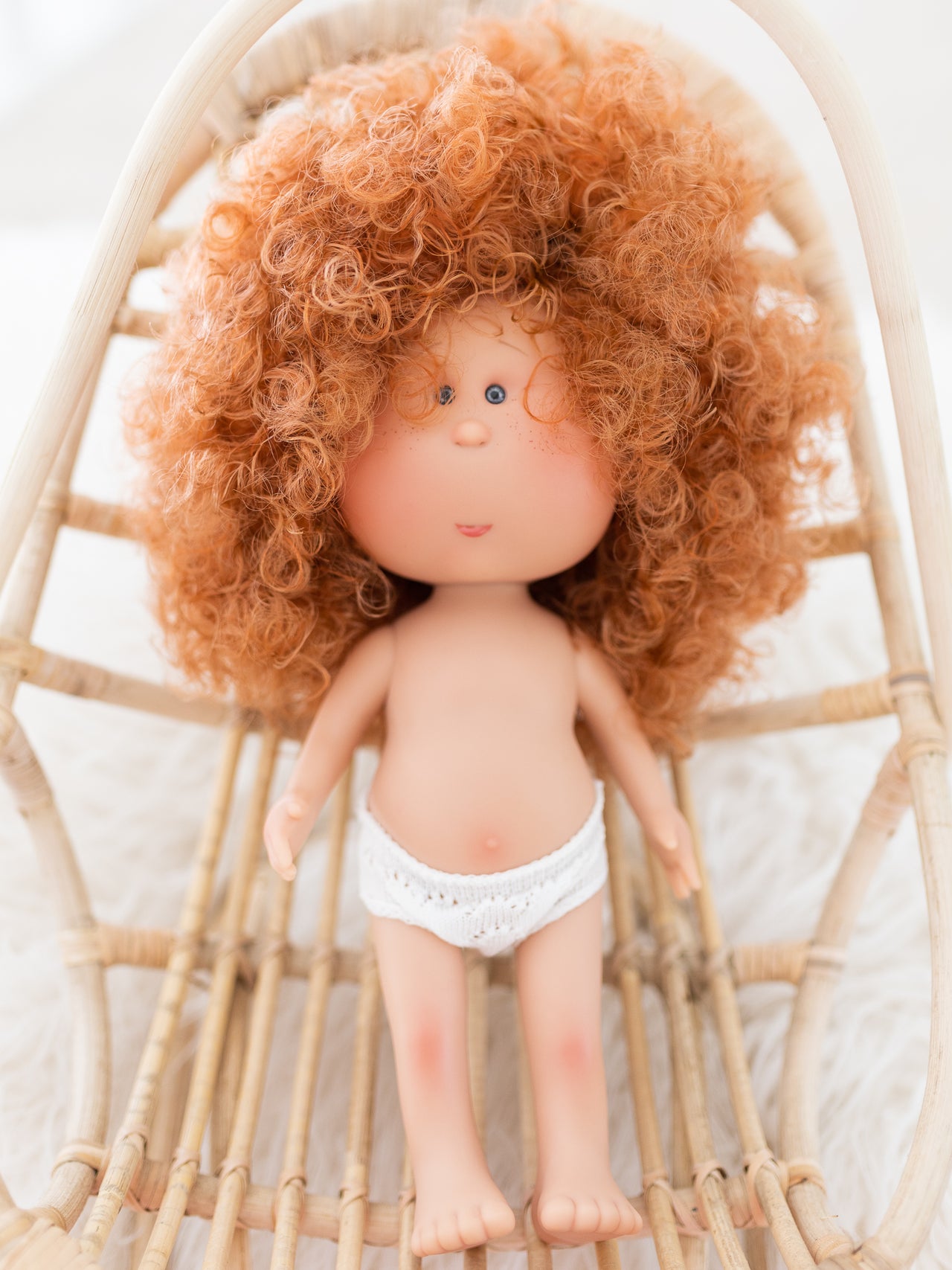 Pumpkin - Mia Doll with Dark Orange Hair