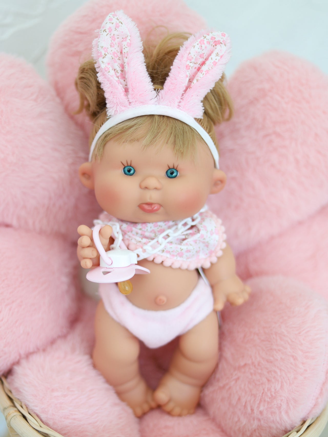 Iris - Easter Bunny Pepotes 10.2" Pouty Blonde Girl Doll