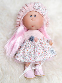 Thumbnail for Rosie  - Fully Dressed LITTLE Mia Doll with Pink Hair