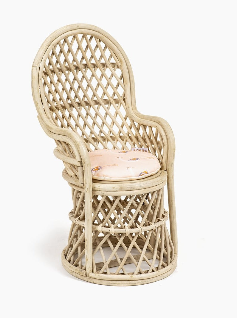 Kediri Chair in Bamboo + Rattan