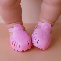 Thumbnail for Tiny Harlow Jelly Dolls Sandals: Pink