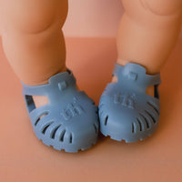 Thumbnail for Tiny Harlow Jelly Dolls Sandals: Blue