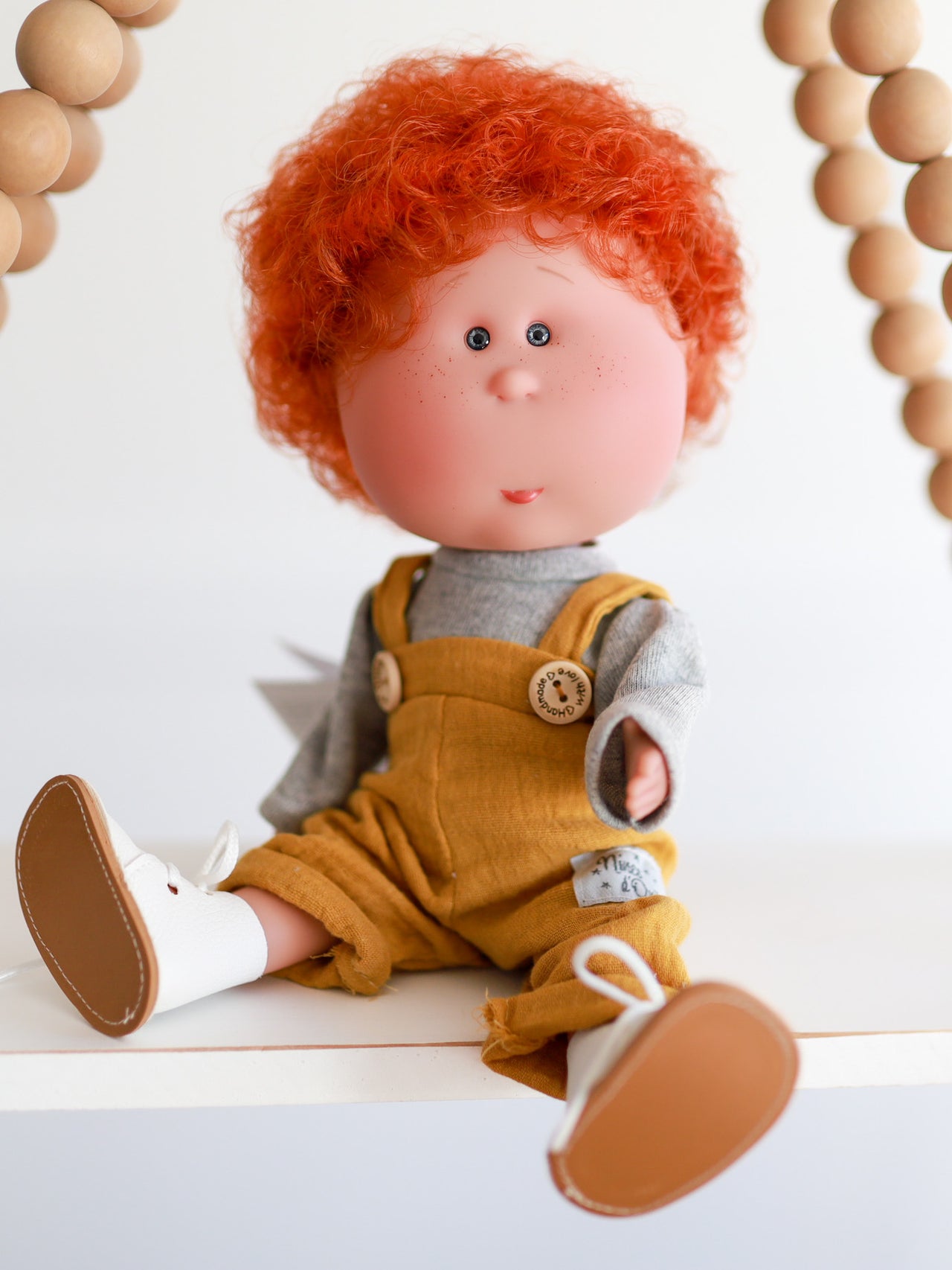 Gavin  - Fully Dressed Mio Doll with Red Curly Hair