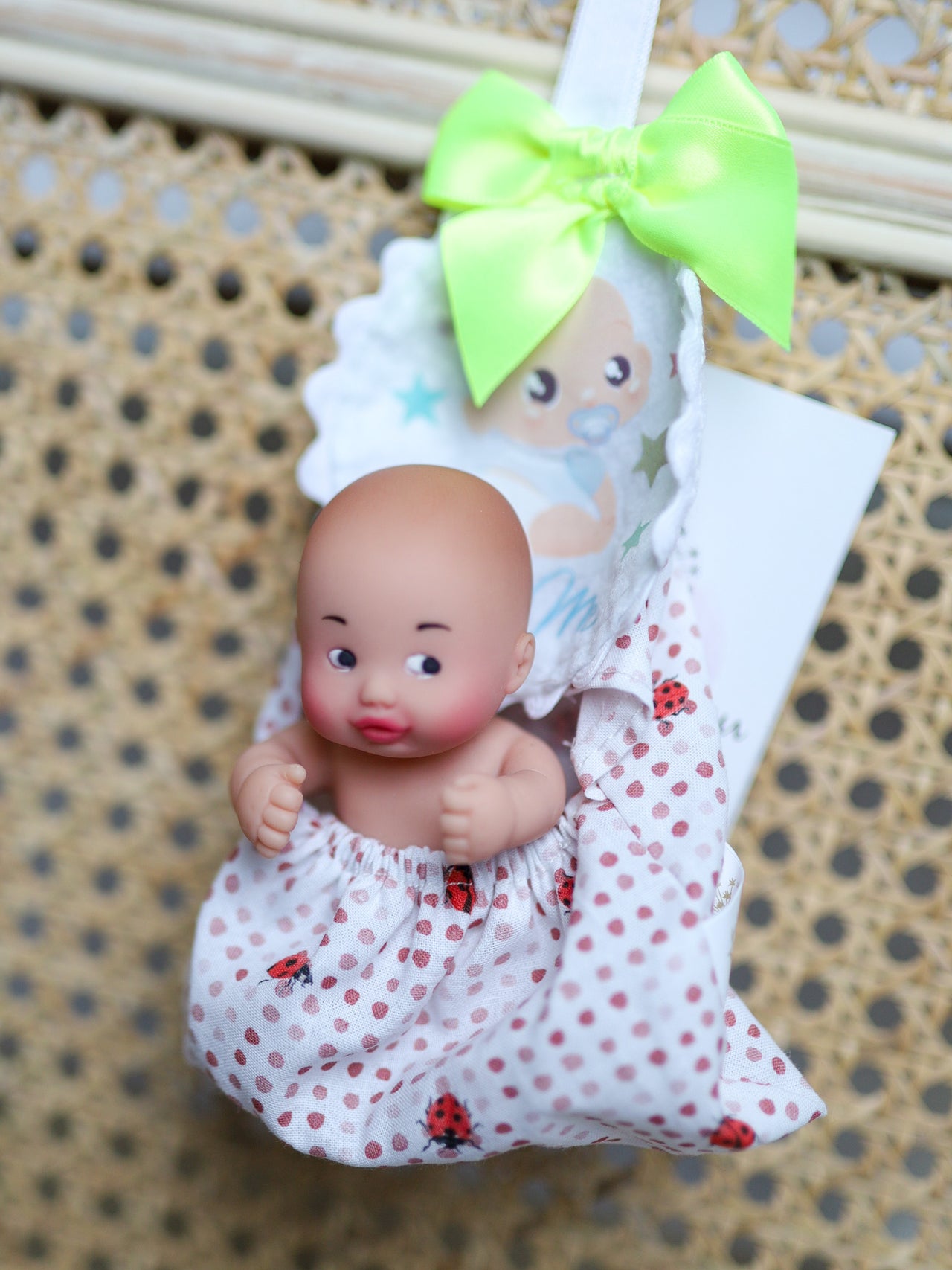 Mini Me Babies - 3.9" Dolls with Clip-on Fabric Pouch