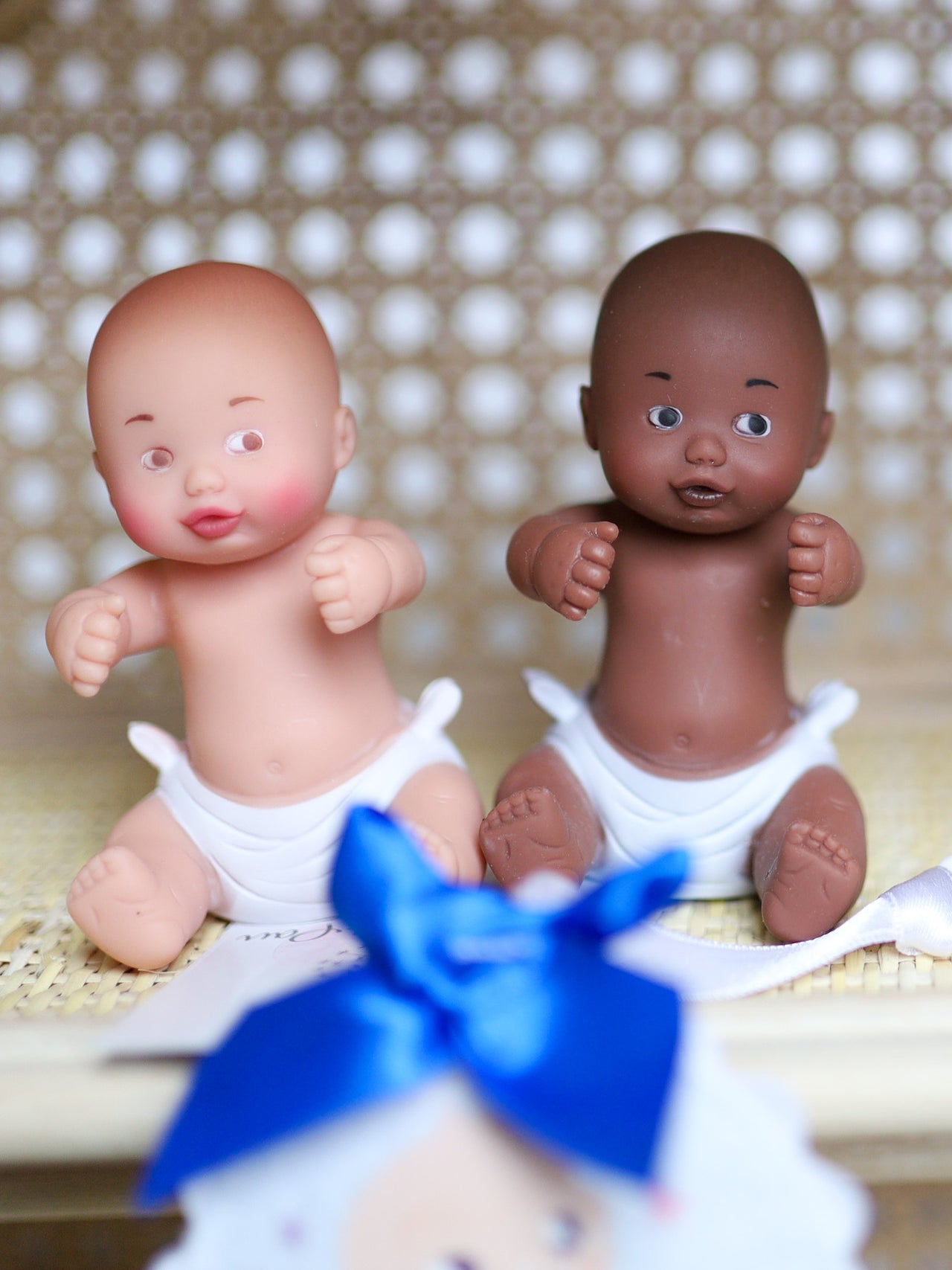 Mini Me Babies - 3.9" Dolls with Clip-on Fabric Pouch