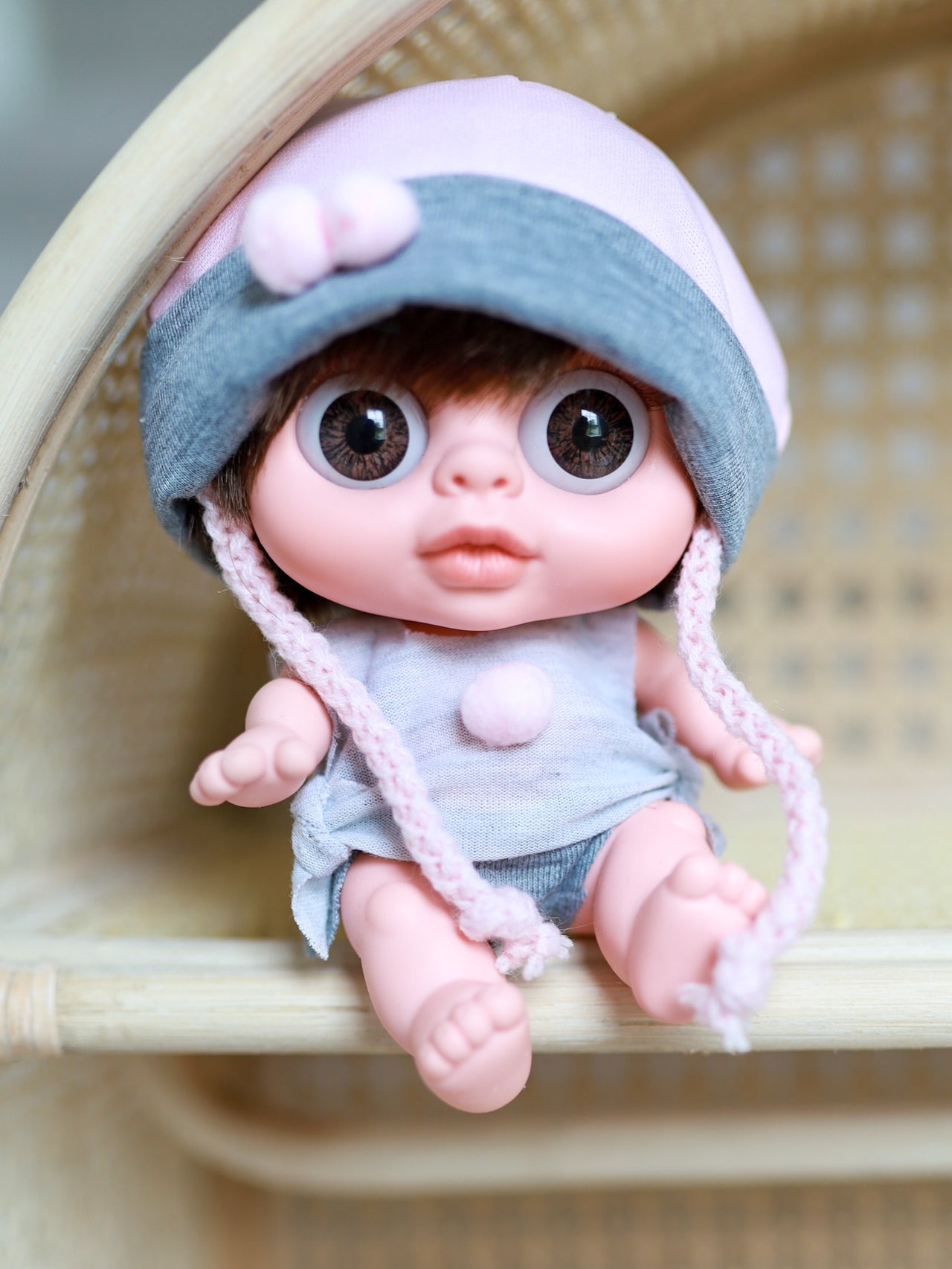 Fawn -  Baby Biggers Doll with Brown Hair