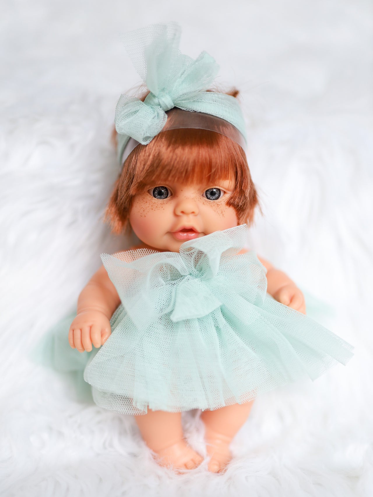 Berjuan 8" Mini Doll in Tulle Dress