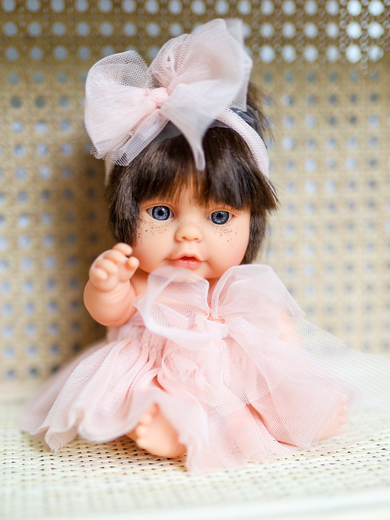 Berjuan 8" Mini Doll in Tulle Dress