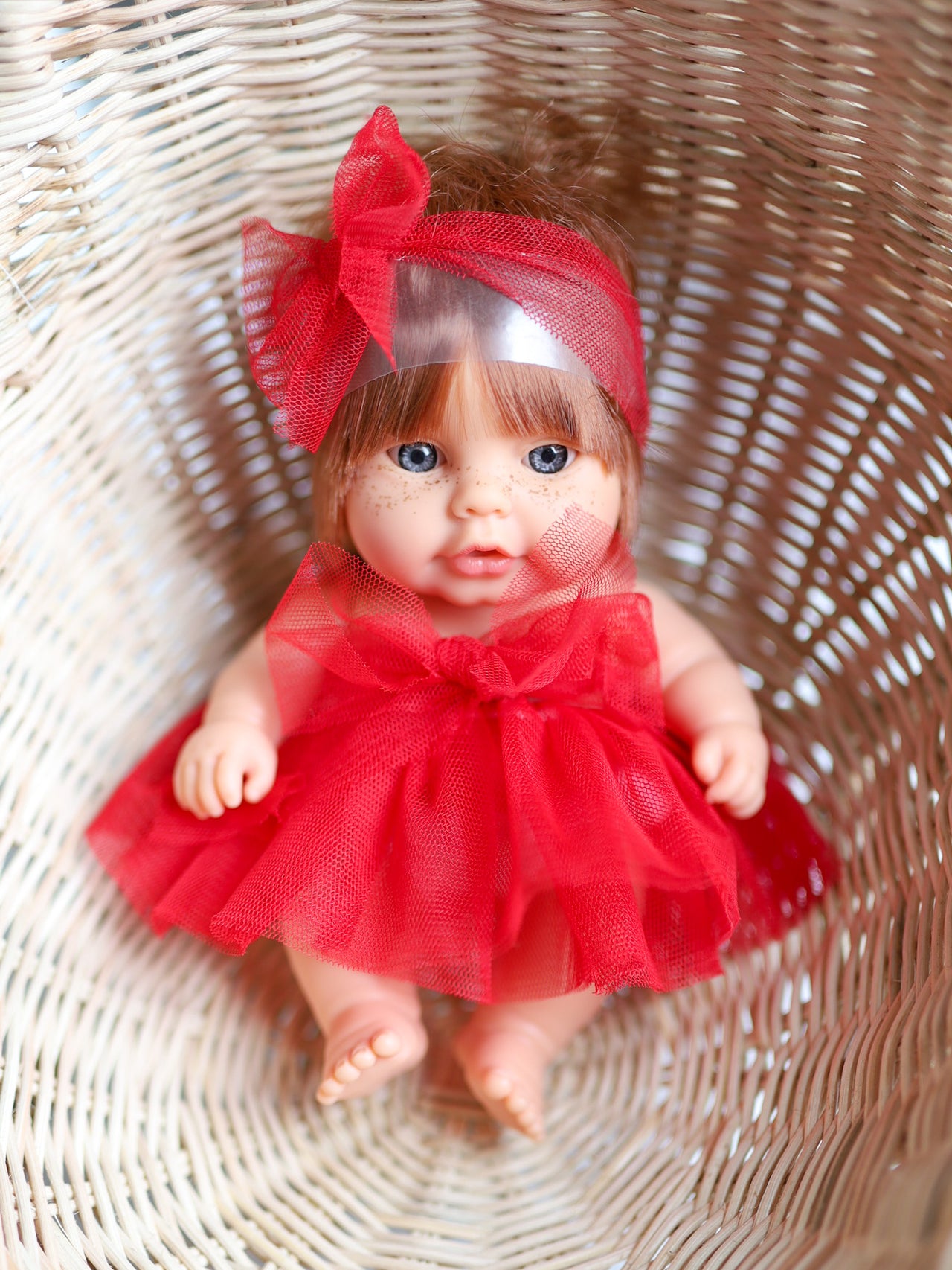 Berjuan 8" Mini Doll in Tulle Dress