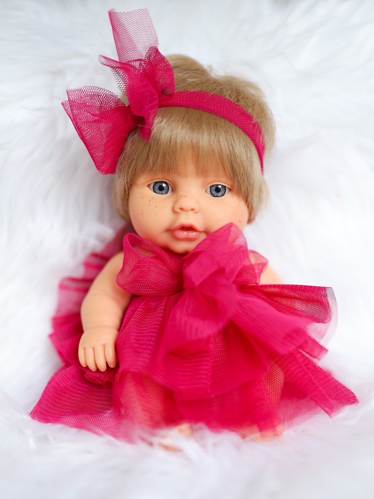 Berjuan 8" Mini Doll in Tulle Dress