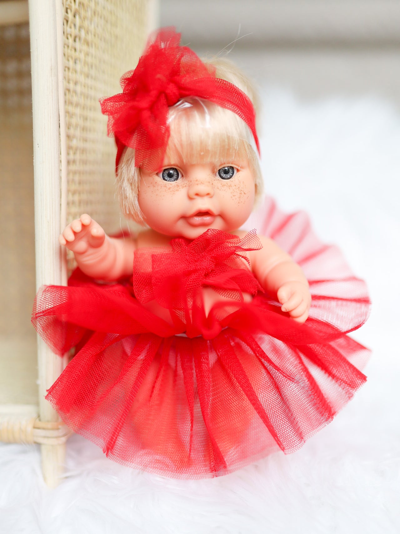 Berjuan 8" Mini Doll in Tulle Dress