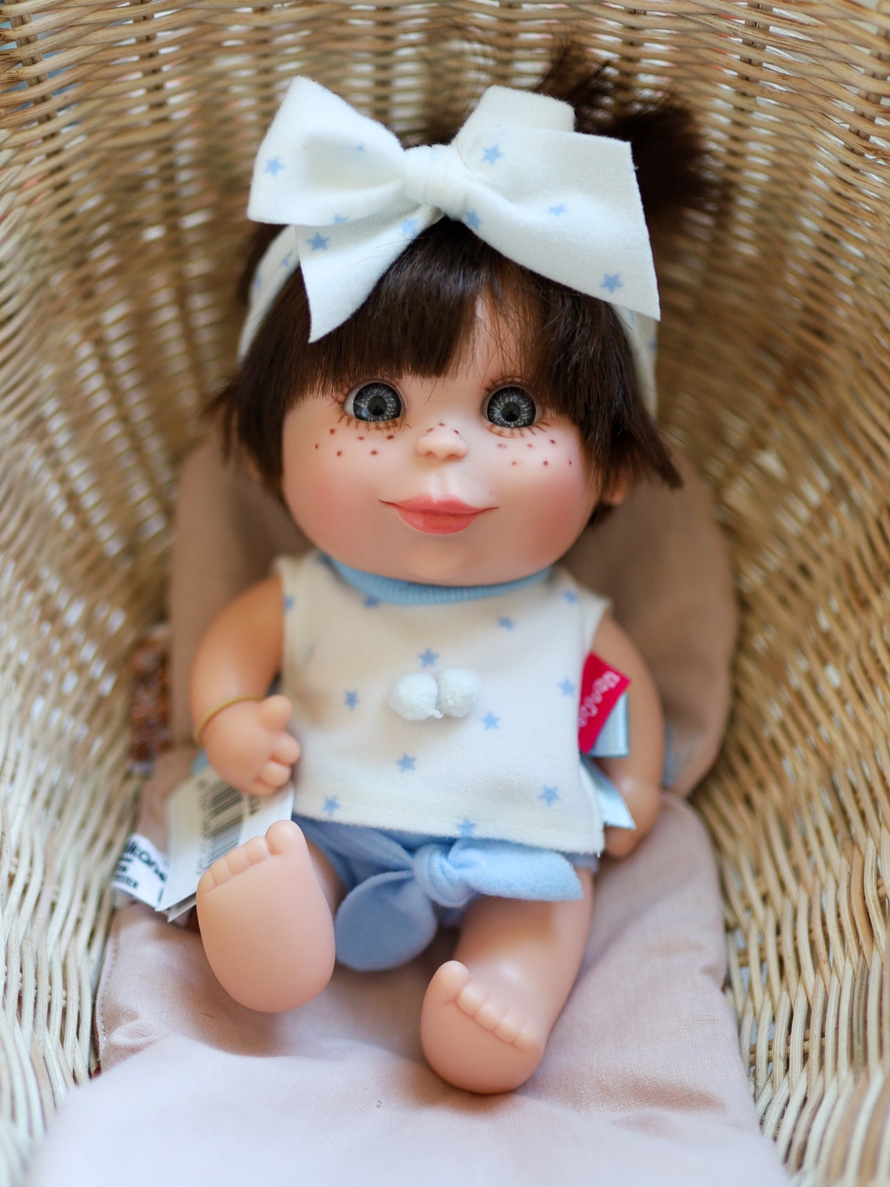 Pecosetes Mini Dolls - Brown Hair