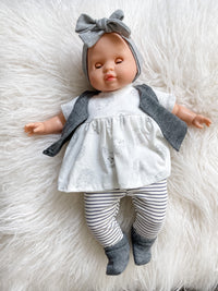 Thumbnail for Paola Reina Agatha Soft Body Baby Girl Doll with Outfit