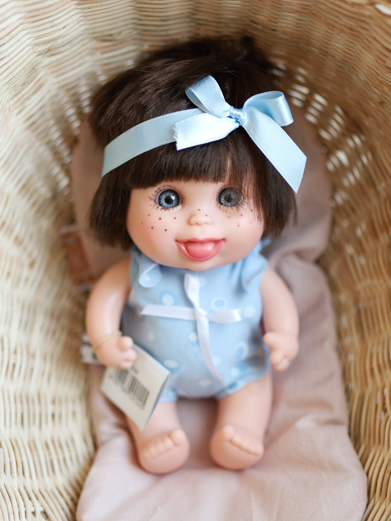 Pecosetes Mini Dolls - Brown Hair