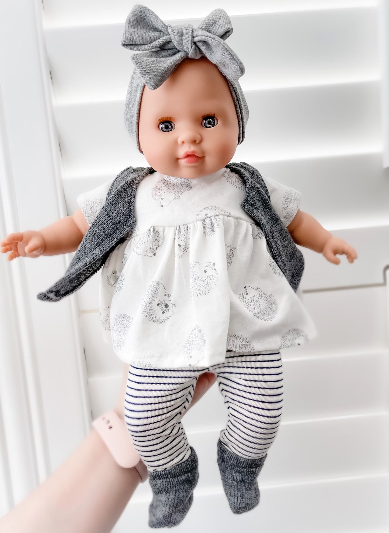 Paola Reina Agatha Soft Body Baby Girl Doll with Outfit