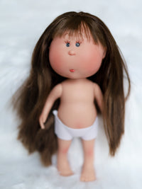 Thumbnail for Millie - Mia Doll with Brunette Hair + Bangs