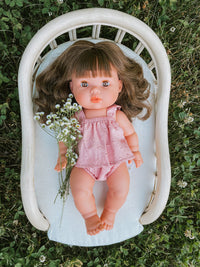 Thumbnail for Mini Colettos Aria Baby Girl Doll (Brown Eyes)