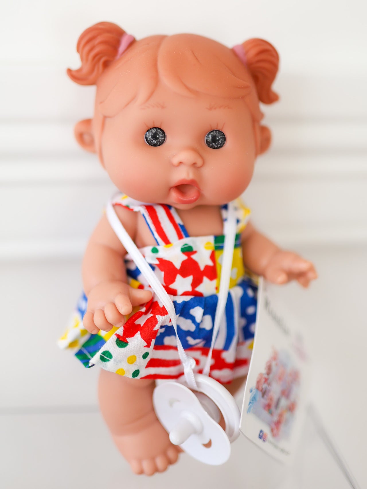 Lyric - 8.2" Nenotin Girl Doll with Pigtails