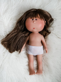 Thumbnail for Millie - Mia Doll with Brunette Hair + Bangs