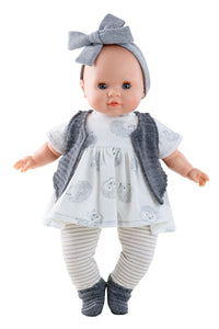 Thumbnail for Paola Reina Agatha Soft Body Baby Girl Doll with Outfit