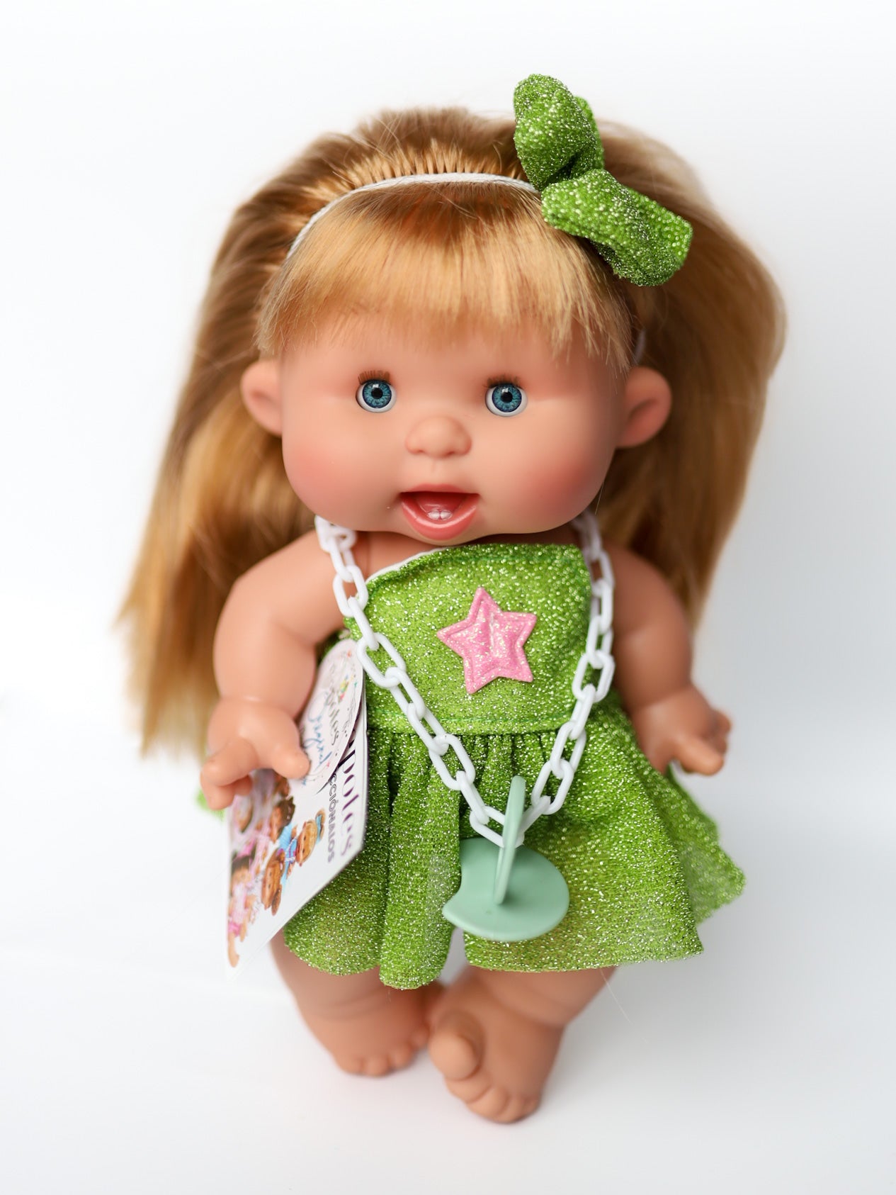Yara - Authentic Pepotes Sleepy 10.2" Doll with Blonde Hair