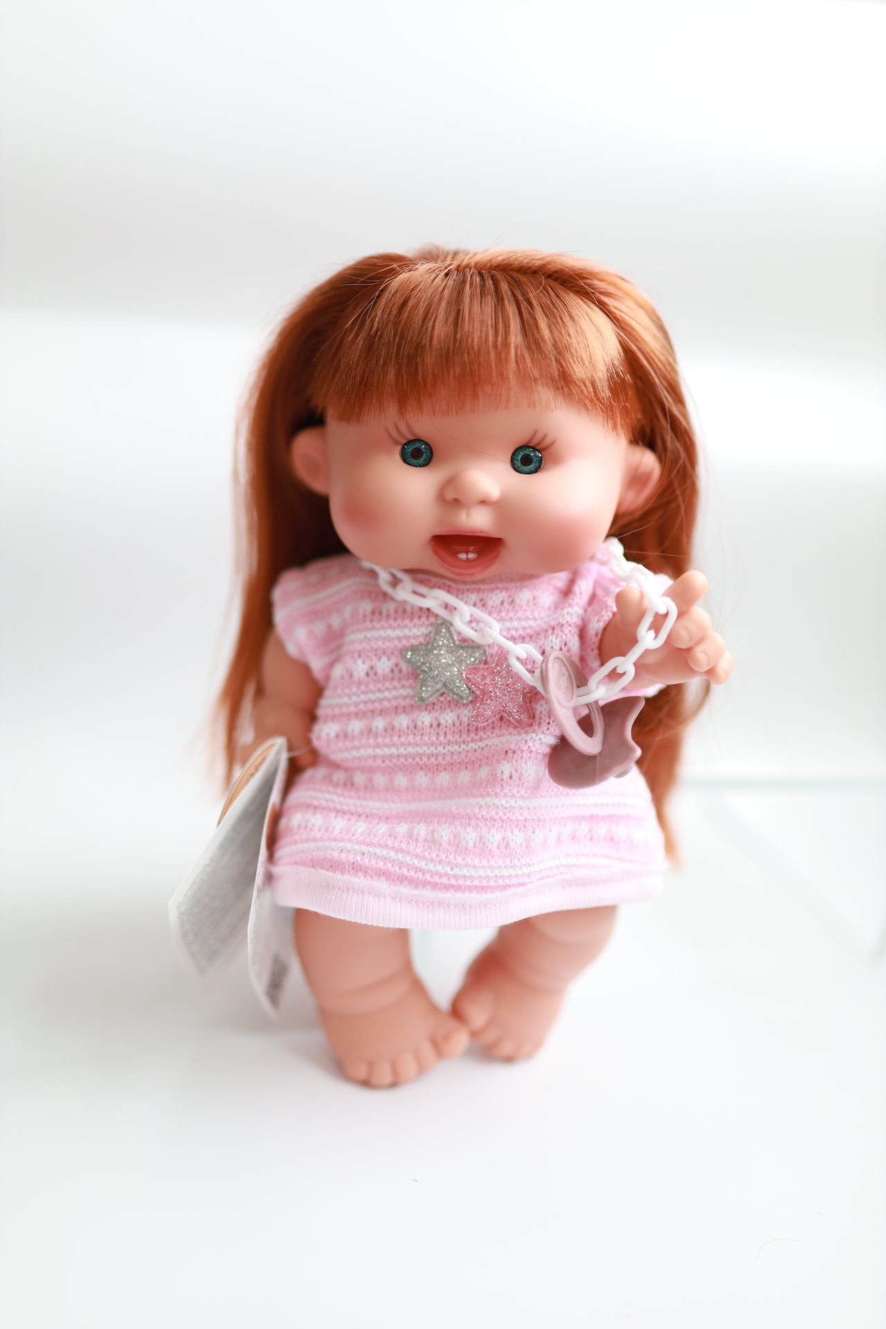 Ivanna  - Authentic Pepotes 10.2" Girl Doll with Red Hair