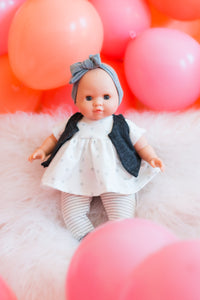 Thumbnail for Paola Reina Agatha Soft Body Baby Girl Doll with Outfit
