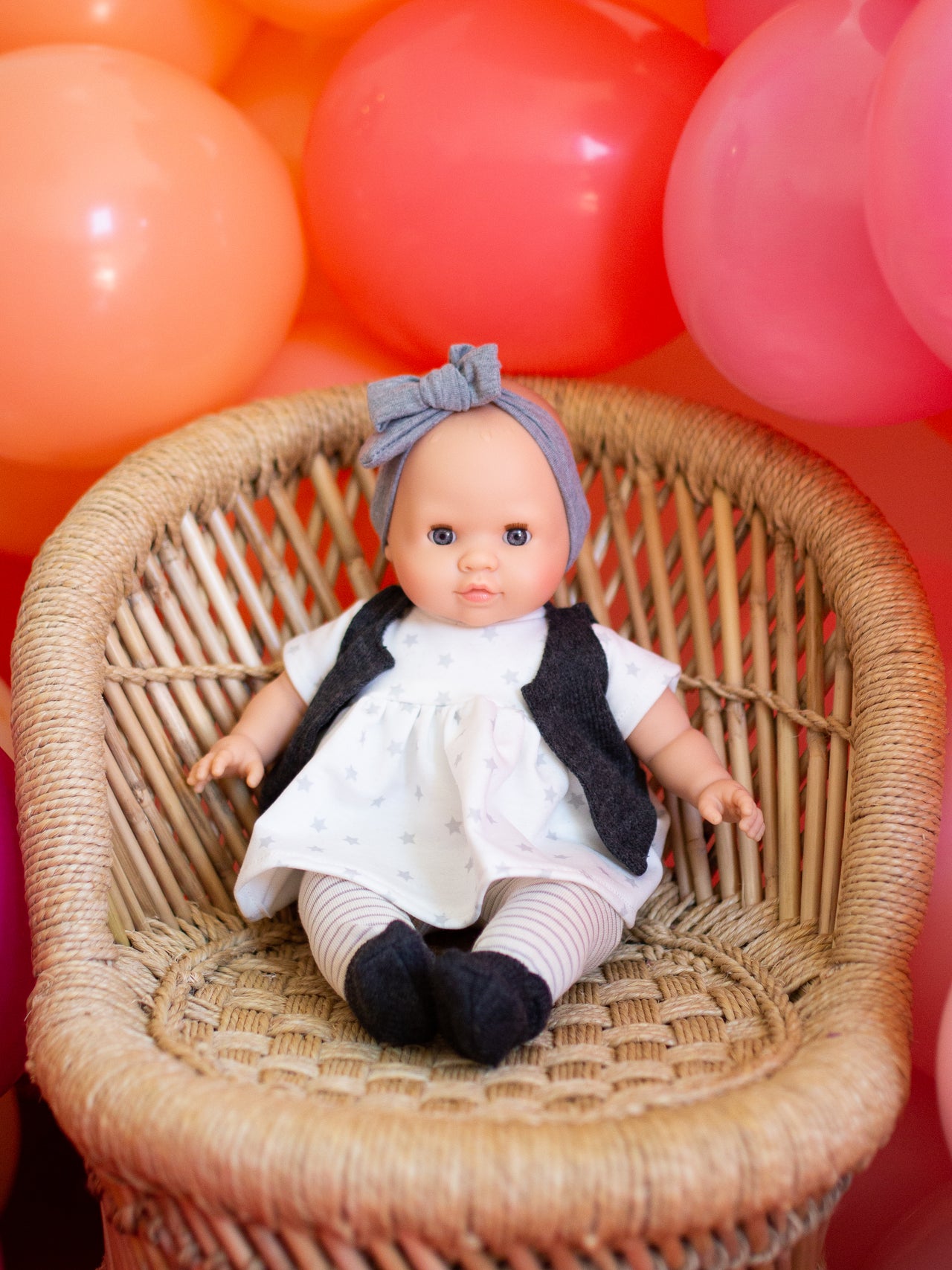 Paola Reina Agatha Soft Body Baby Girl Doll with Outfit